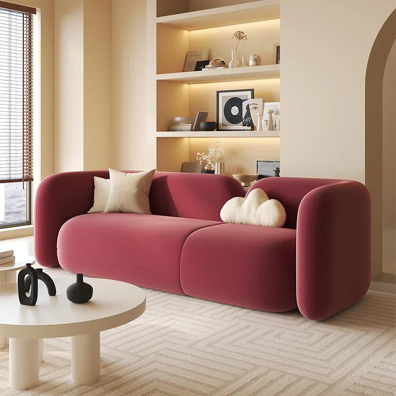 Romantic Design Sofa Italian Comfortable Light Luxury Creative Living Room Sofas Art Gaming Unusual Muebles Balcony Furniture