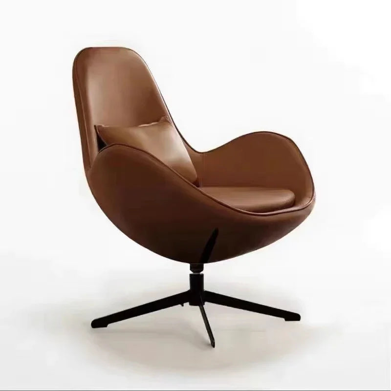Nordic Sofa Chairs Luxury Portable Swivel Chairs Relaxing Design Modern Sofa Chair Living Room Comfortable Chair Home Furniture