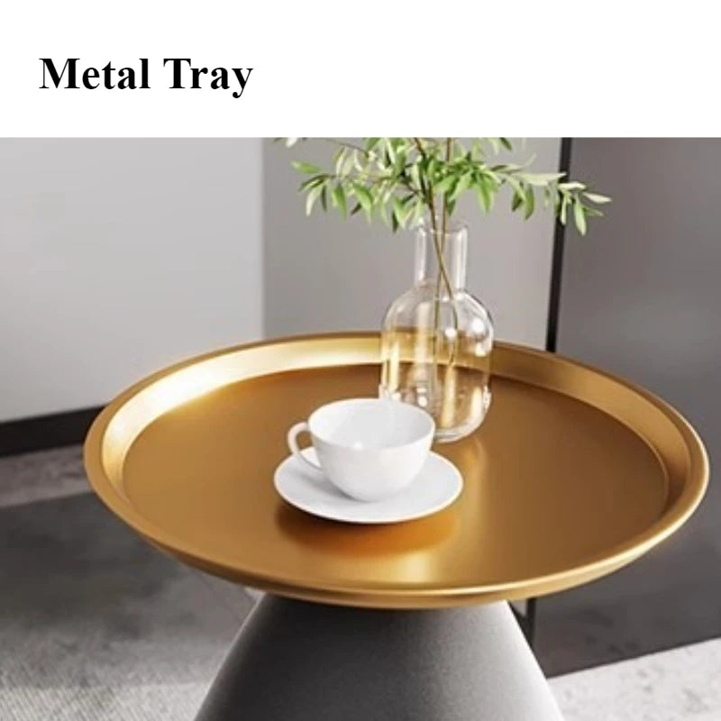 Nordic Coffee Tables Living Room Storage Round Table Sofa Side Multifunctional Cat House Modern Home Decoration Furniture