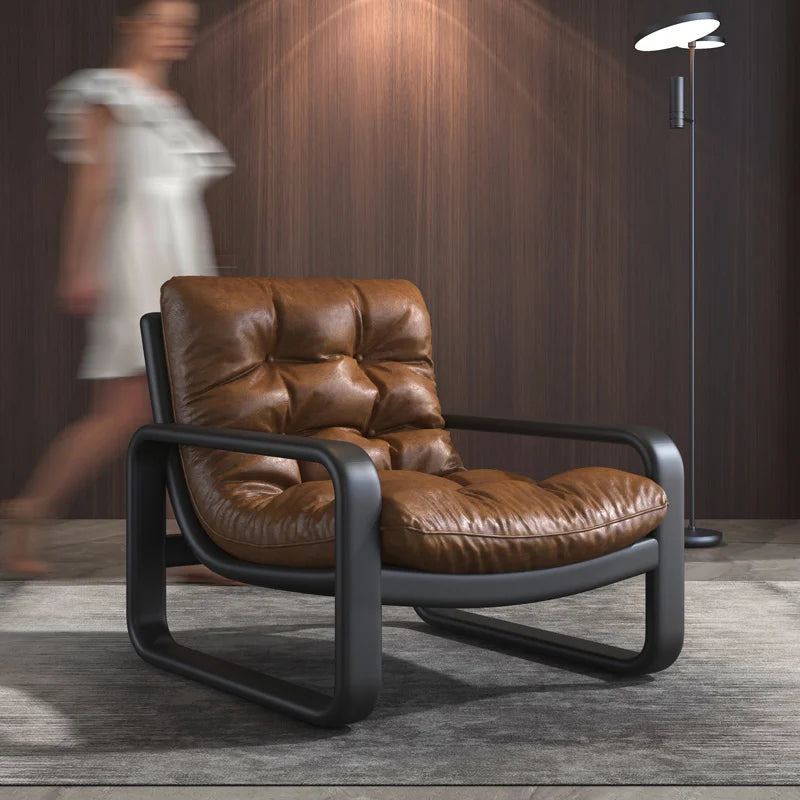 Luxury Italian Living Room Sofas Vintage Elegant Lazy Modern Living Room Sofas Leather Nordic Canapé Salon Furniture For Home
