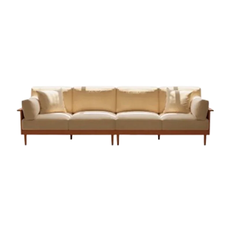 Fabric Designer Recliners Sofa Wood Nordic Sleeper Chaise Living Room Couch Lazy Corner Double Divano Sottovuoto Furniture