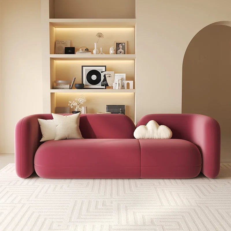 Romantic Design Sofa Italian Comfortable Light Luxury Creative Living Room Sofas Art Gaming Unusual Muebles Balcony Furniture