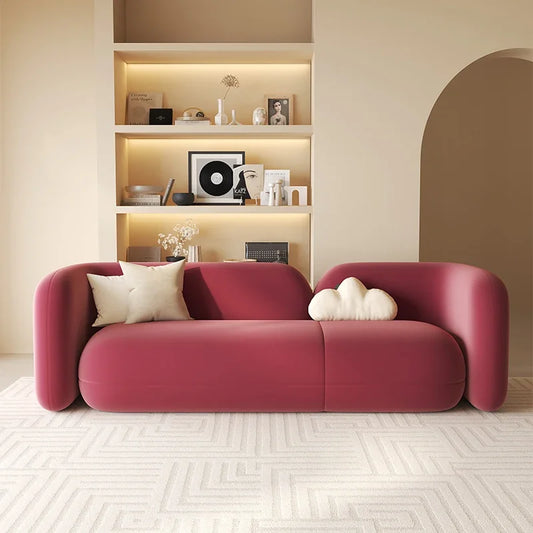 Romantic Design Sofa Italian Comfortable Light Luxury Creative Living Room Sofas Art Gaming Unusual Muebles Balcony Furniture