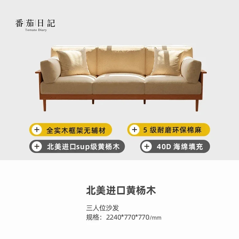 Fabric Designer Recliners Sofa Wood Nordic Sleeper Chaise Living Room Couch Lazy Corner Double Divano Sottovuoto Furniture
