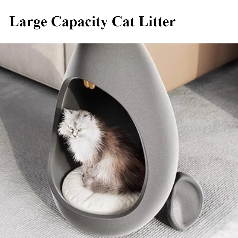 Nordic Coffee Tables Living Room Storage Round Table Sofa Side Multifunctional Cat House Modern Home Decoration Furniture