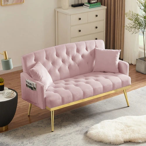 CREAM WHITE 2 SEATER SOFA